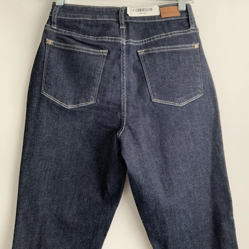 Judy Blue Dark Wash High Waist Mom Jeans Blue 26